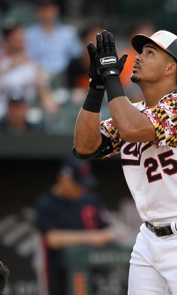 Orioles slug their way past Indians 13-0
